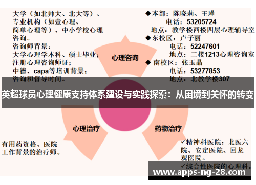 英超球员心理健康支持体系建设与实践探索：从困境到关怀的转变